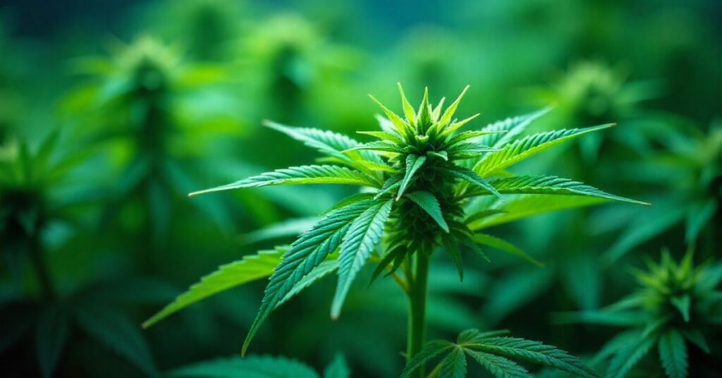 cannabis leaves plant