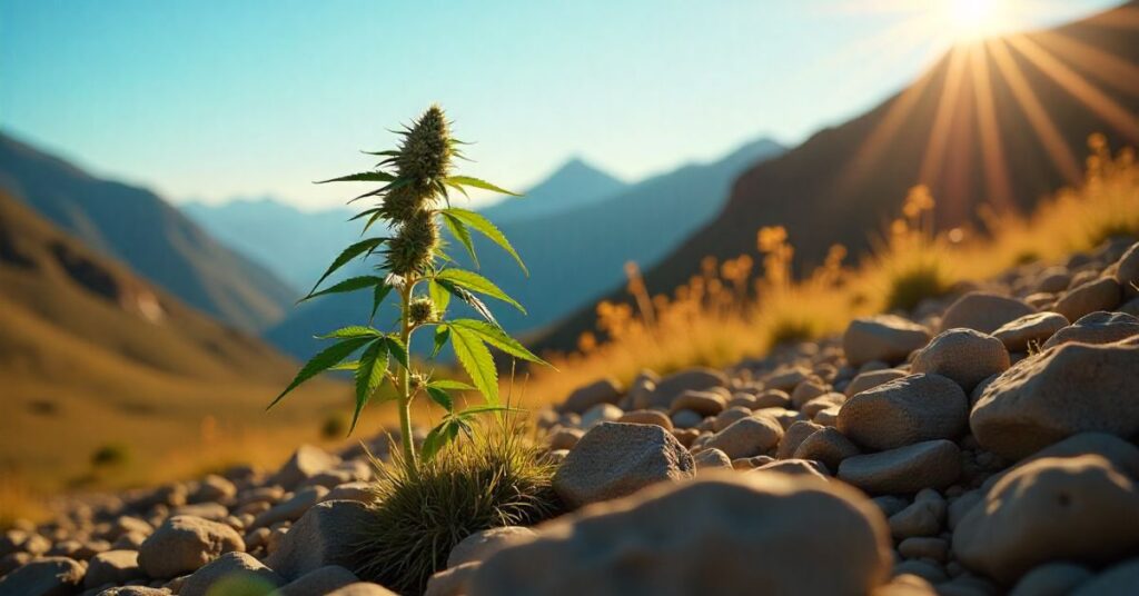 cannabis leaves plant