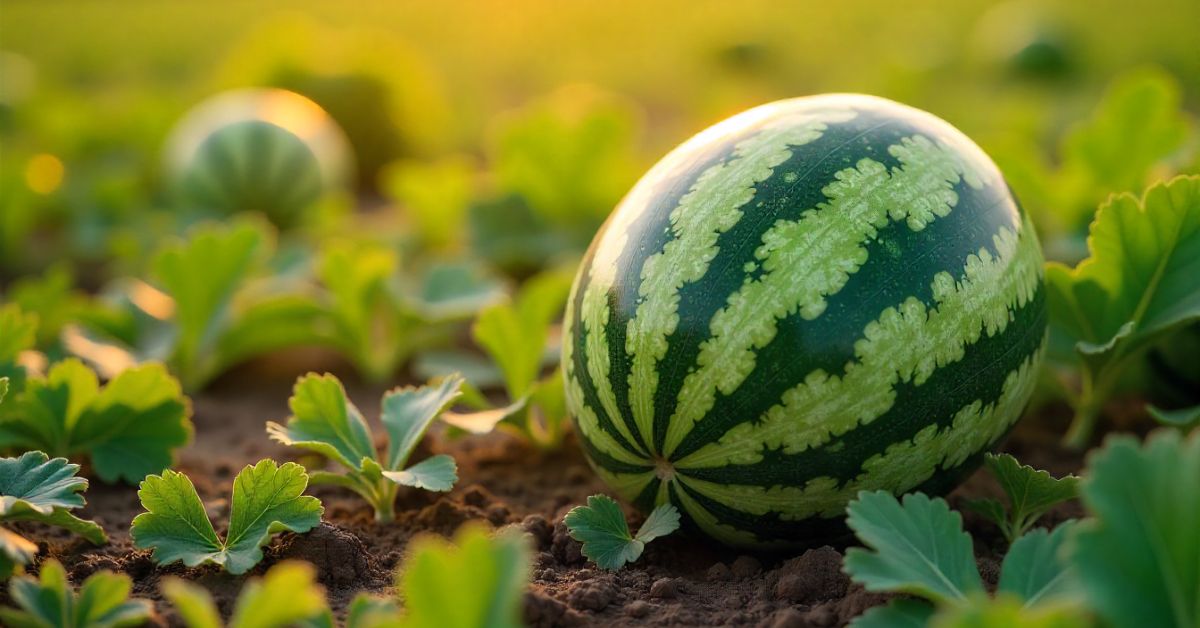 watermelon leaves plant