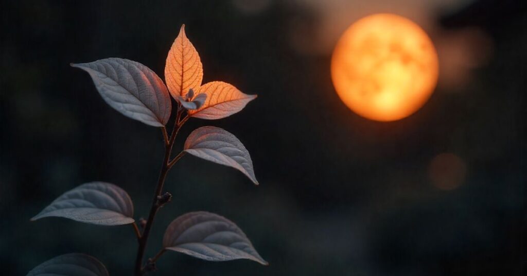 plant with white leaves