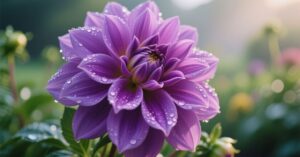 plant with purple flowers