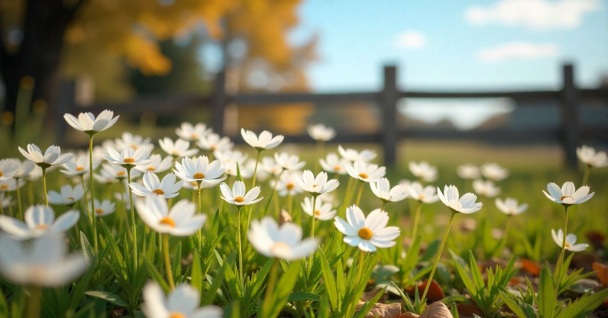 white cosmos plant