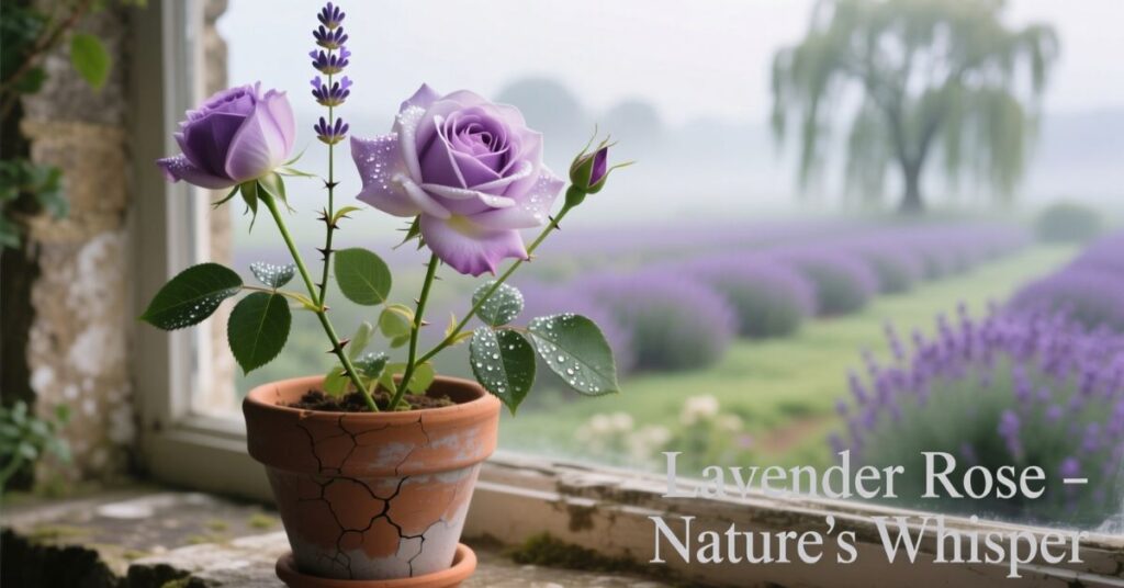 lavender rose plant