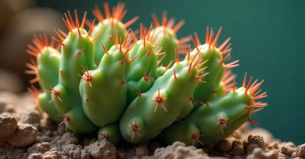 coral cactus plant